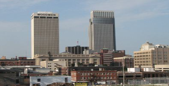 Omaha Nebraska Businesses Skyline Buildings